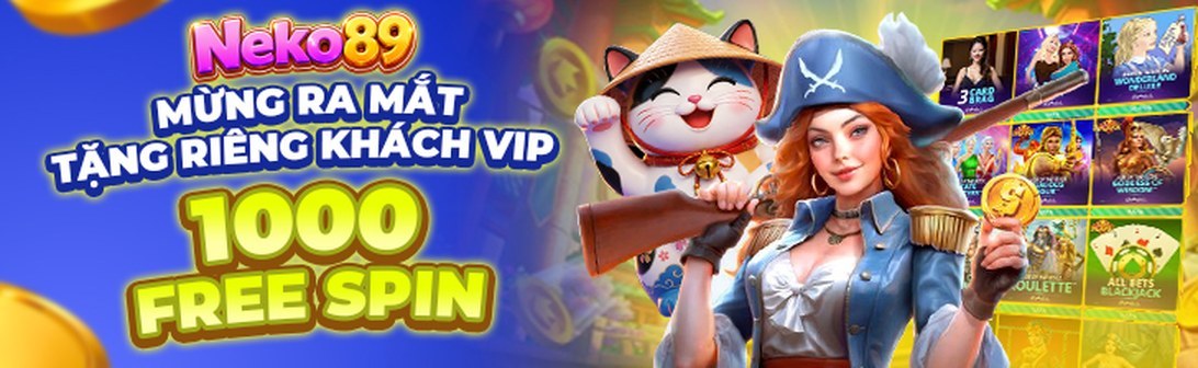 Ưu đãi sảnh casino trực tuyến NEKO89